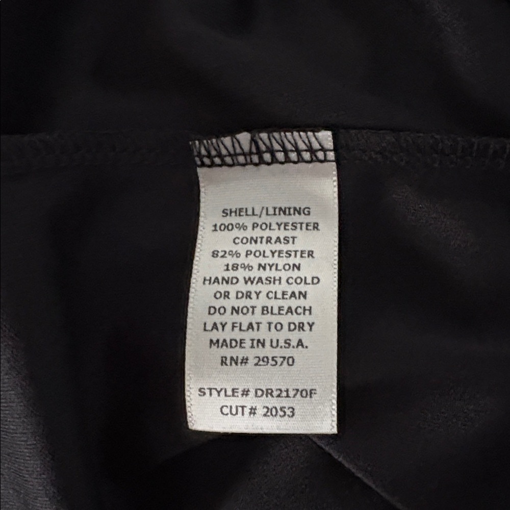 FRANCESCA’s NEEDLE & THREAD Formal Black/Gold Dress Size Medium — NWT - Picture 7 of 7